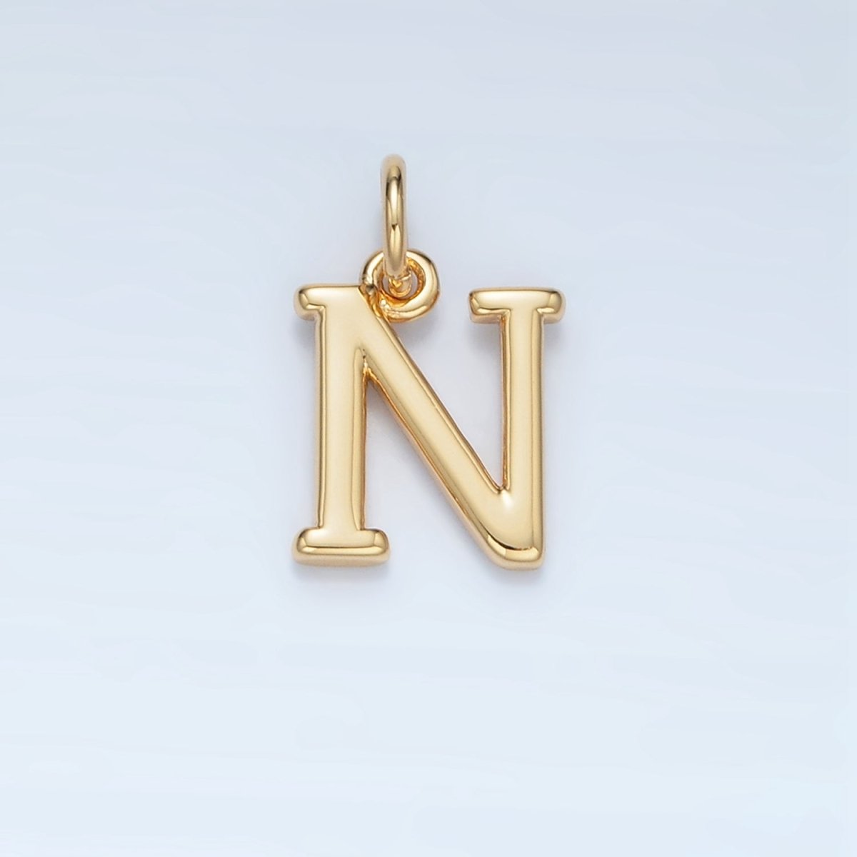 16K Gold Filled Greek Alphabet Personalized Charm in Gold & Silver | A1271 - A1294