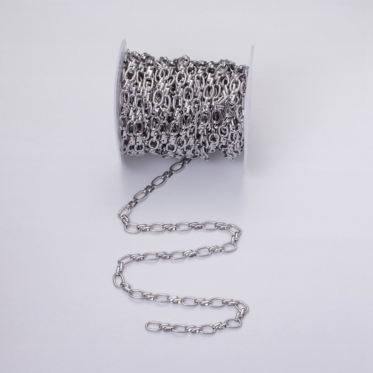 16K Gold Filled Oval Link Chain Chunky Unfinished Chain by Yard for Handmade Supply 6.1mm | ROLL-1313 ROLL-1314 Clearance Pricing