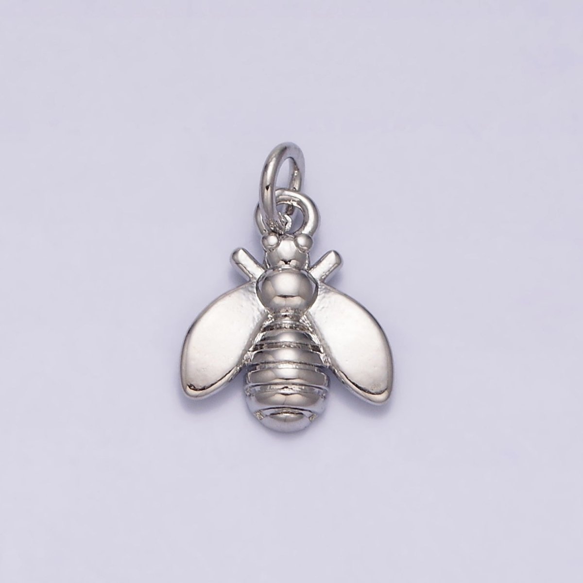 16K Gold Filled Wasps Bumble Queen Bee Insect Mini Add-On Charm in Gold & Silver | AC-1131 AC-1132
