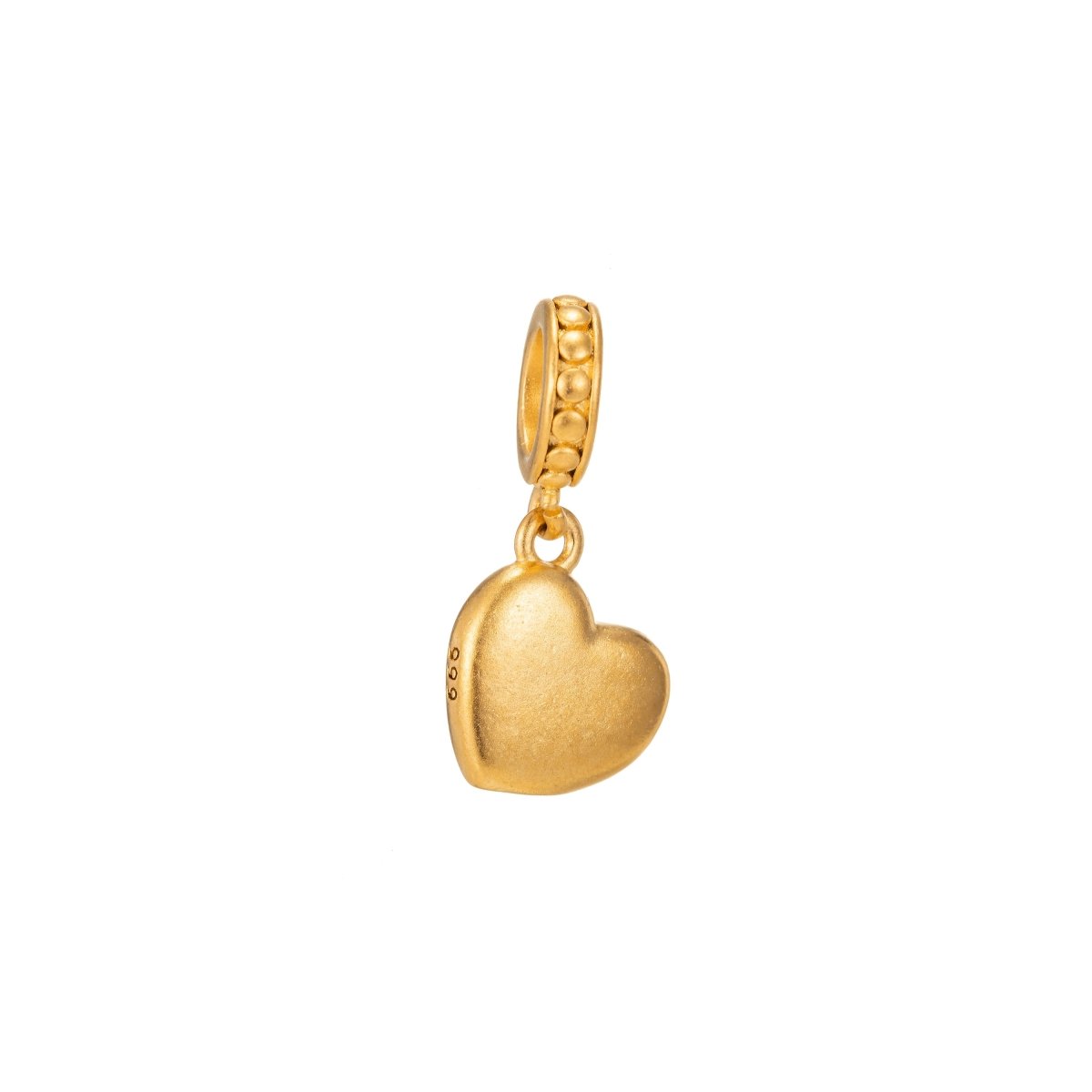 18k Gold Filled Tiny Heart Charms, Gold Puff Heart Charm, Mini Heart Charms, Bracelet Necklace Jewelry Making Supplies I-238 - DLUXCA