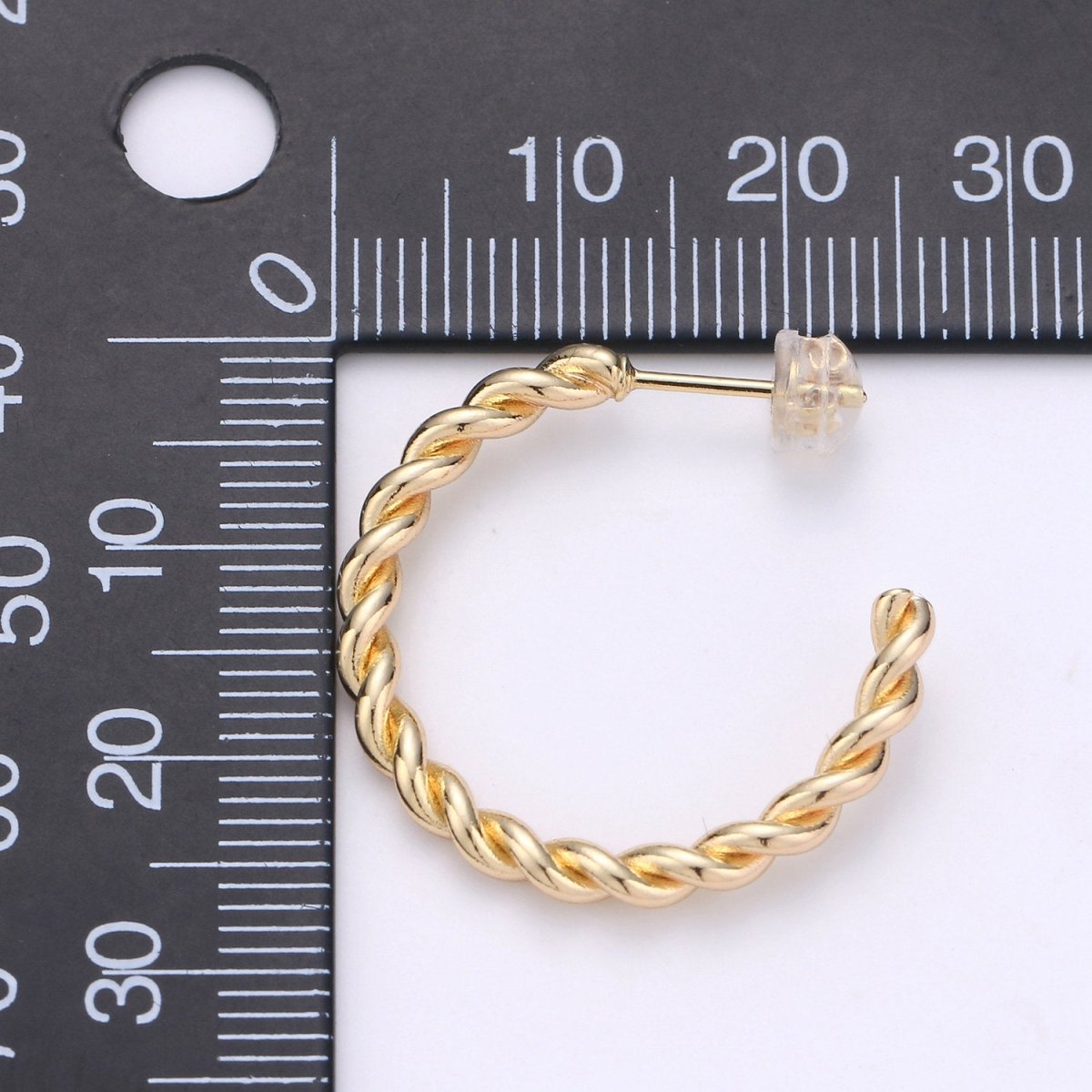 18k Gold Filled Twisted Rope Hoops,Swirl Twist Hoops, Twisted Hoops Gold, Gold Hoop Earrings, Minimalist Earrings, Boho Hoop Earrings Gift Q-092 - Q-094