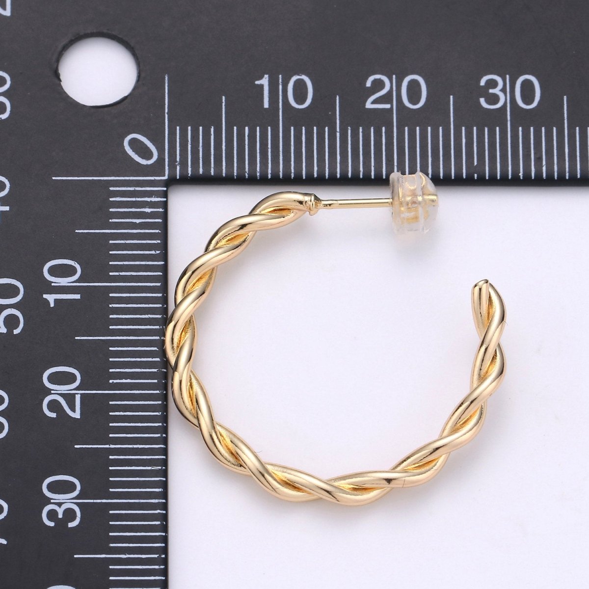 18k Gold Filled Twisted Rope Hoops,Swirl Twist Hoops, Twisted Hoops Gold, Gold Hoop Earrings, Minimalist Earrings, Boho Hoop Earrings Gift Q-092 - Q-094