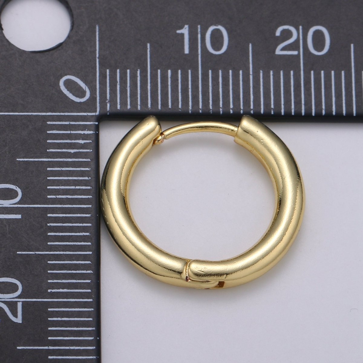 18mm / 20mm 14K Gold Filled Gold Earrings for DIY Earring Craft Supply Jewelry Making Q-404 Q-407