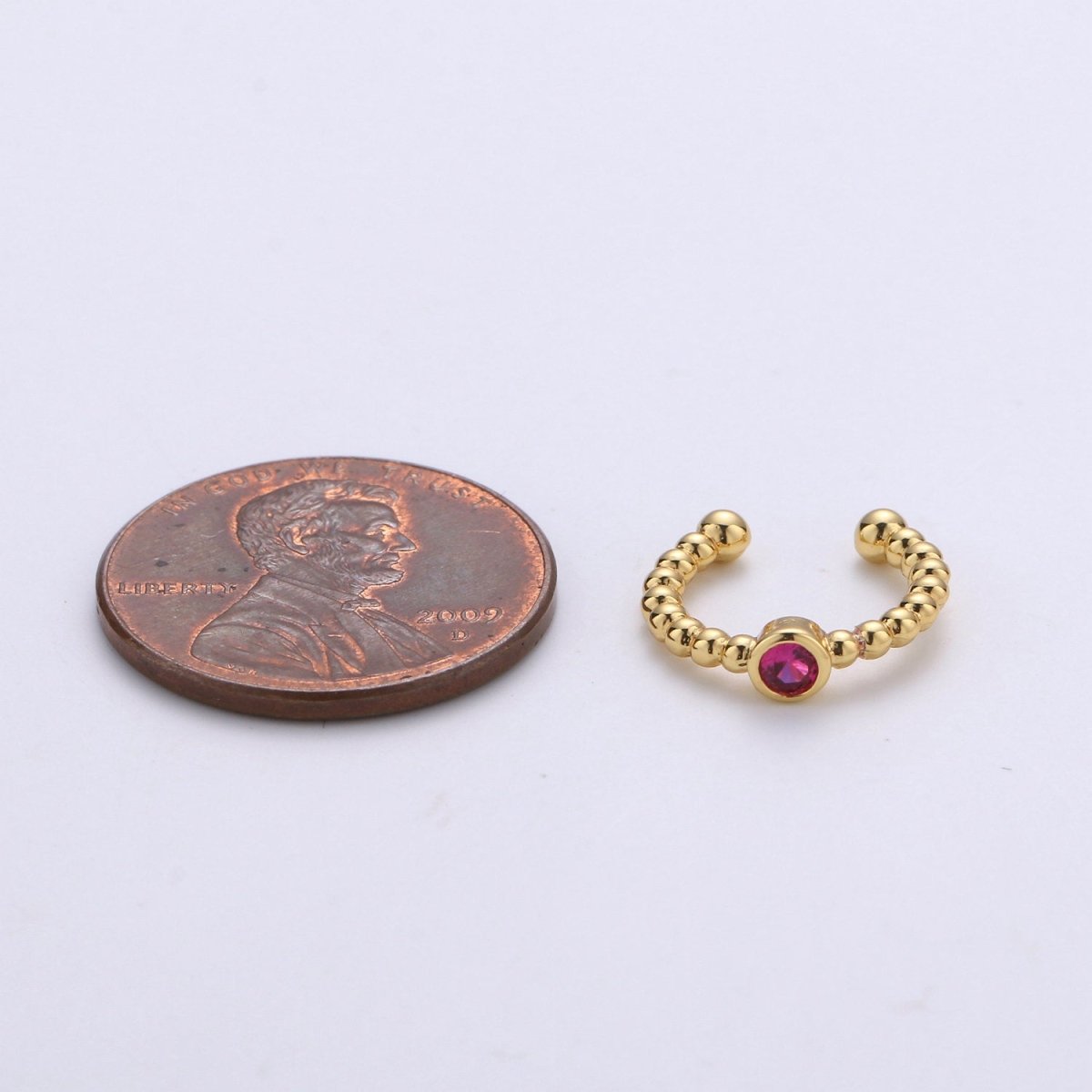 1x Ear Cuff No Piercing • Gold Filled ear cuff • conch cuff • ear cuff non pierced • fake helix piercing • ear cuffs • cartilage cuff, 1xAI-130 - DLUXCA