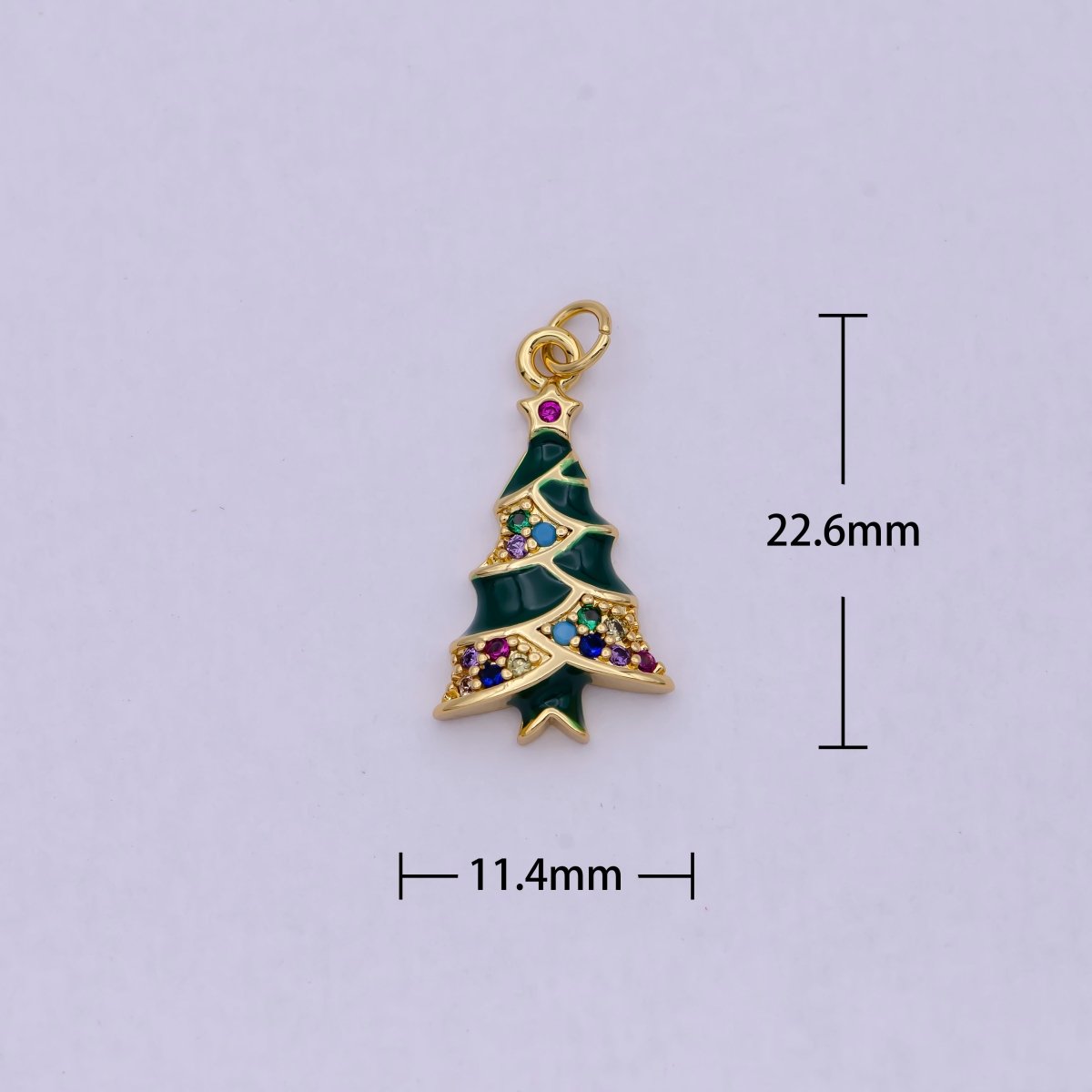 1x Limited Edition Enamel Christmas Charm for Necklace Bracelet Jewelry Inspired Tree, Snowman, Jingle Bell, Stocking Pendant