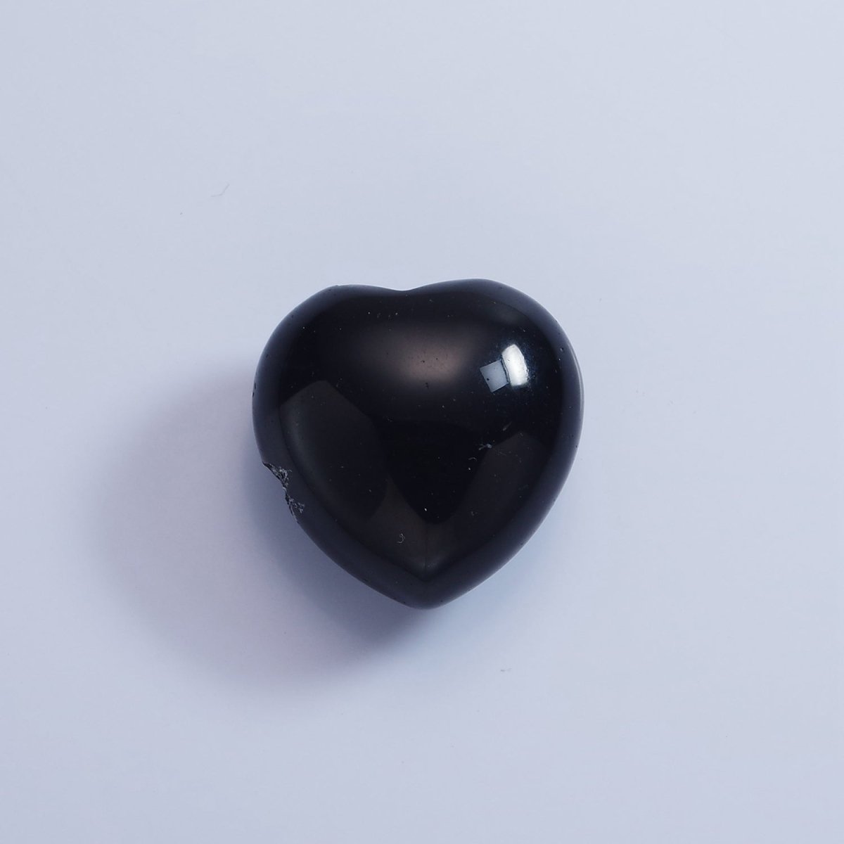 20mm Natural Gemstone Heart Charm Puffy Heart Natural Stone | B886 - B892