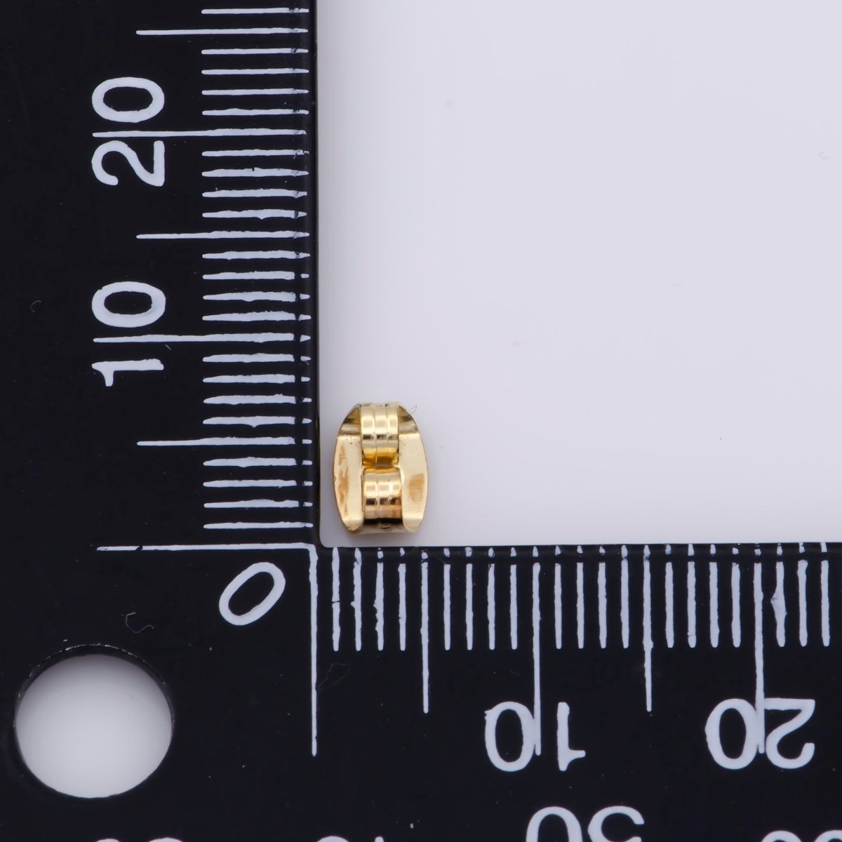 24 Pcs 18k Shiny Gold Earring Backs, Earring Stoppers, Butterfly Earring Backs, Clutch Earring Backs, Jewelry Findings K-920 - DLUXCA