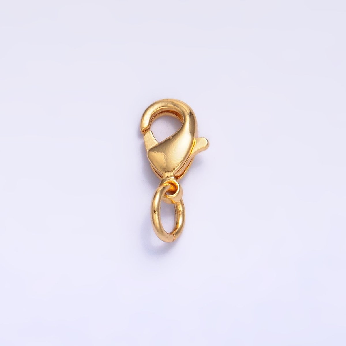 24K Gold Filled 12mm, 10mm, 15mm, 8mm Lobster Claw Clasps Closure Findings | Z1068 - Z1071