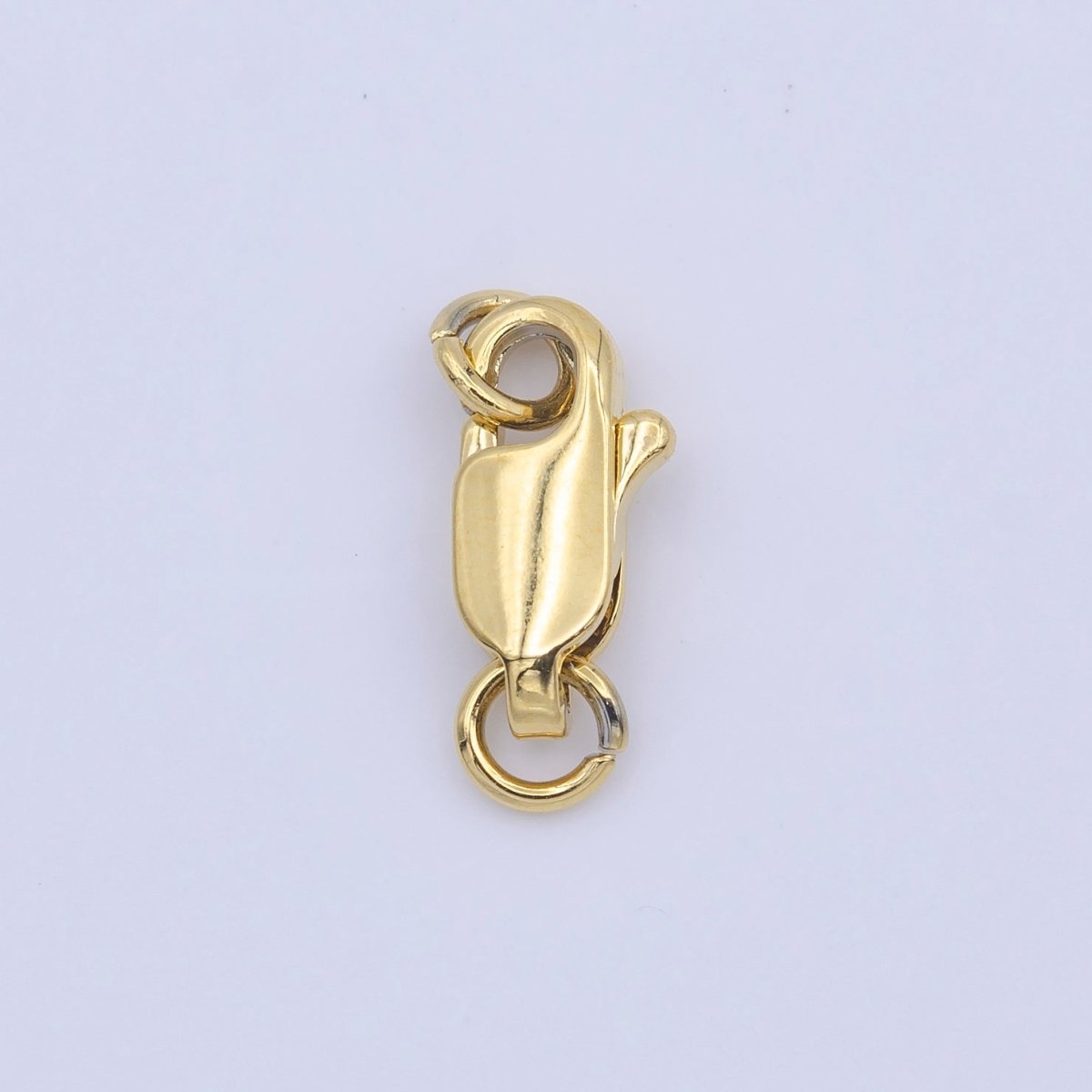24K Gold Filled 12mm, 10mm Lobster Clasps Claw Closure Jewelry Supply in Gold & Silver | K-299 - K-302