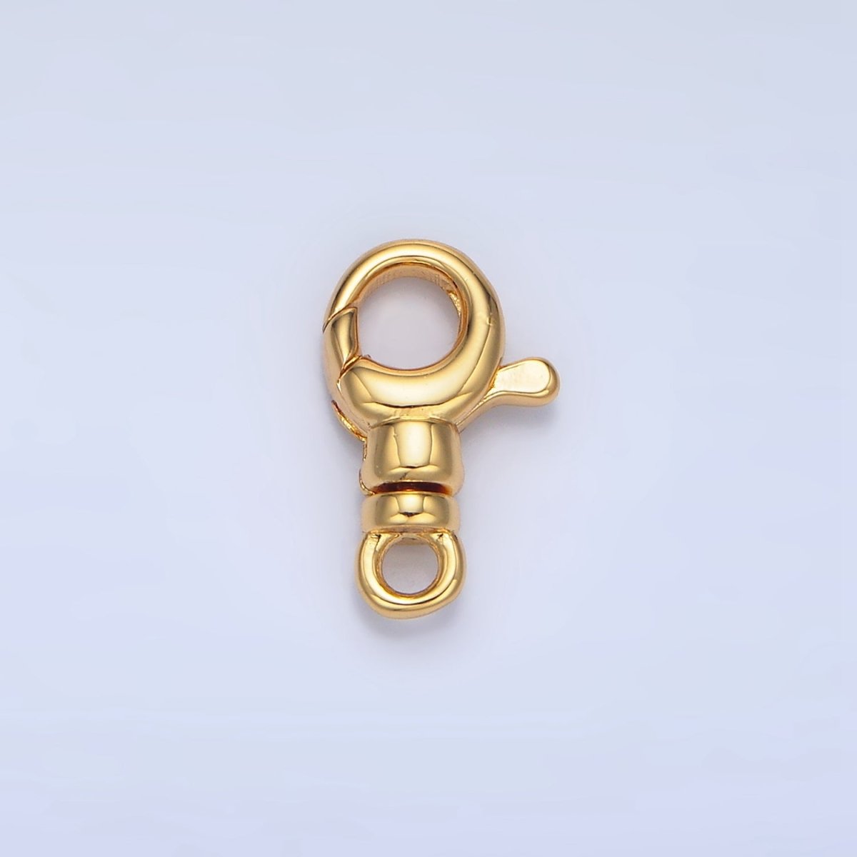 24K Gold Filled 13mm Lobster Clasps Claw Closure Findings in Gold & Silver | Z964