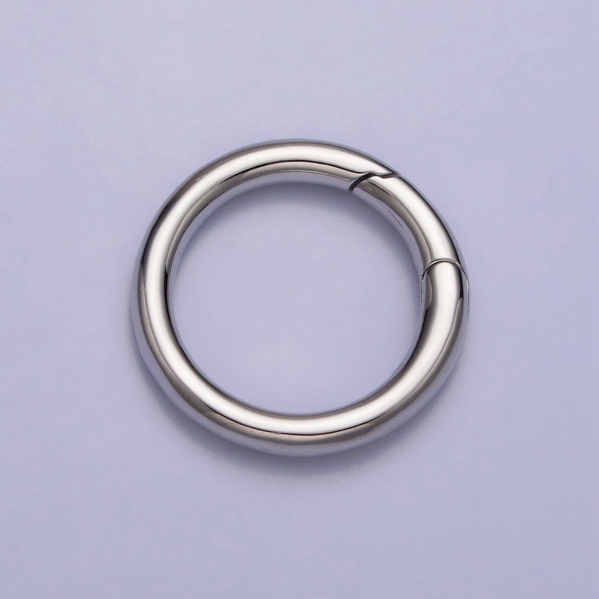 24K Gold Filled 18mm, 20mm Push Gate Ring Closure Enhancer Supply in Gold & Silver | Z-137~Z-140