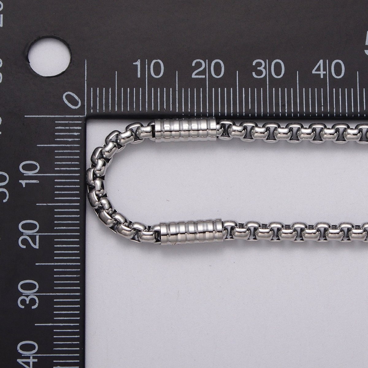 24K Gold Filled 2.5mm, 4mm Box Textured Tube Unique Unfinished Chain by Yard in Gold & Silver | ROLL-1055, -1056, ROLL-1102, -1117 Clearance Pricing