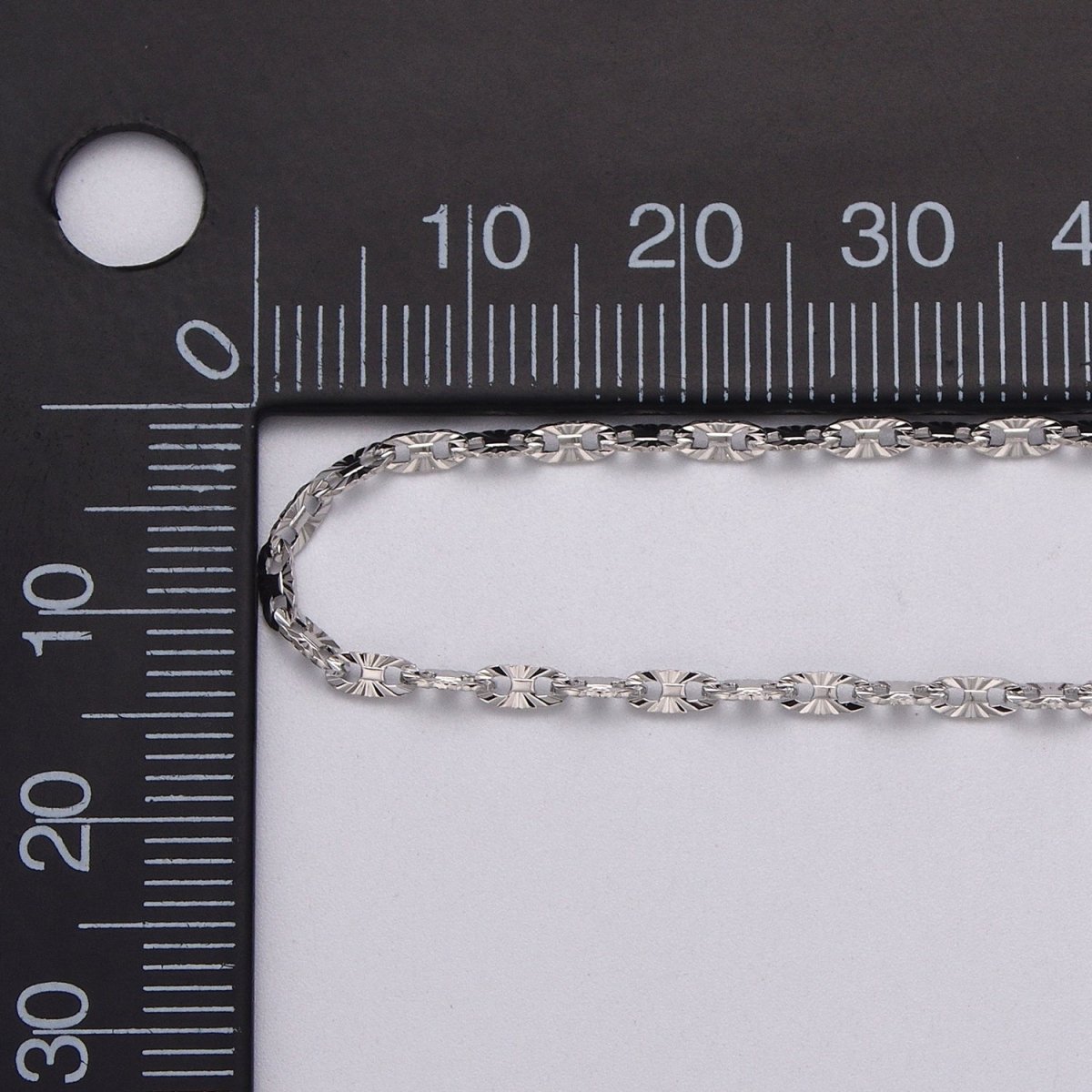 24K Gold Filled 2mm Sunburst Anchor Mariner Unfinished Dainty Unique Chain | ROLL-1044, ROLL-1113 Clearance Pricing