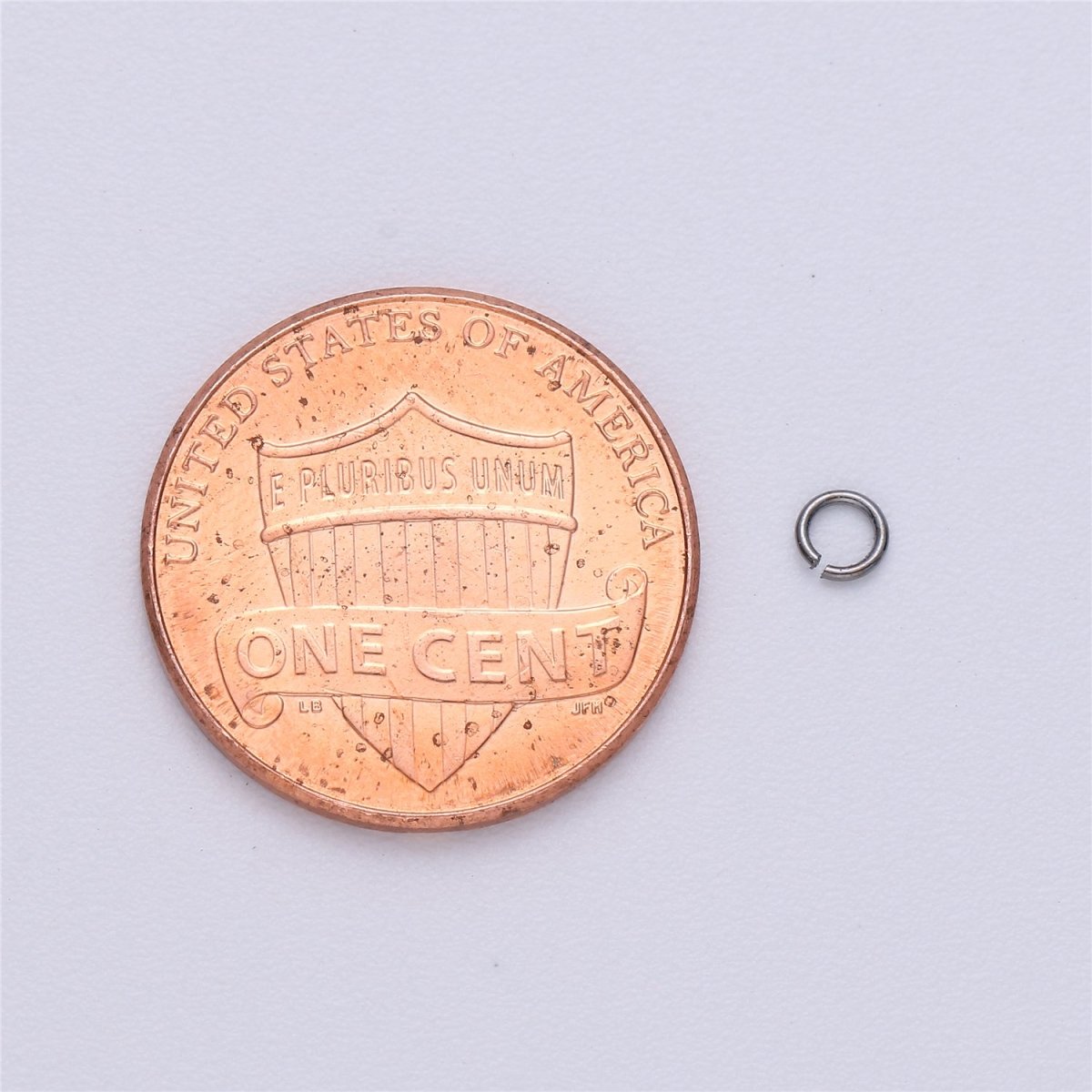 24K Gold Filled 2mm x 0.5mm Minimalist Jump Ring Finding Set | L074 - DLUXCA