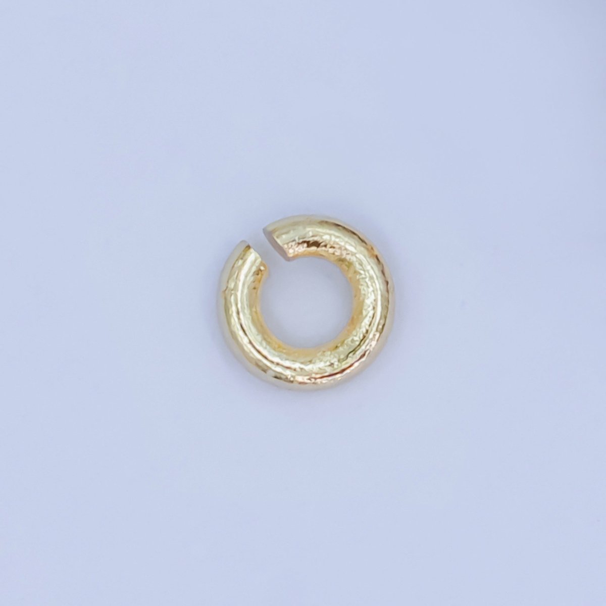 24K Gold Filled 4mm x 1mm Minimalist Jump Ring Set | SP - 1623 - DLUXCA