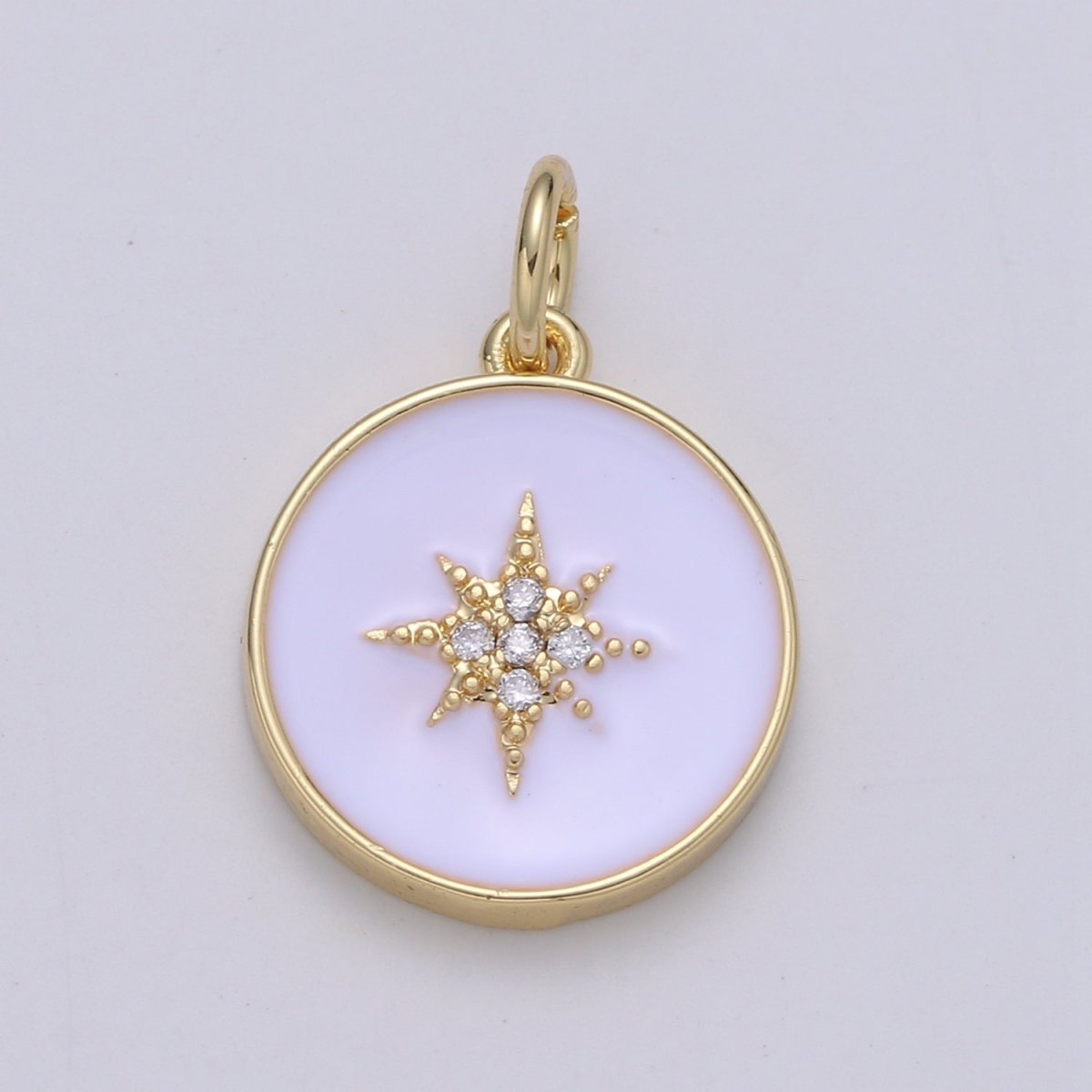 24K Gold Filled Ancient Stars Charm  E-109-E-112