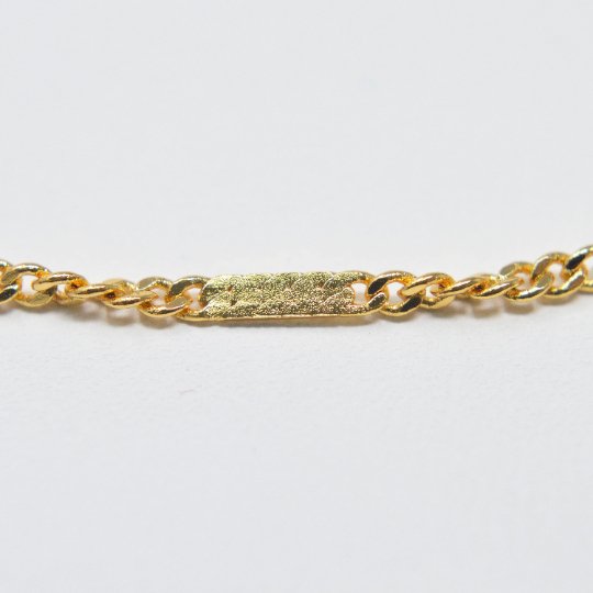 24K Gold Filled Bar and Link Chain Necklace For Jewelry Making Supplies, 18 Inch, Dainty 1.5mm Singapore Necklace w/ Spring Ring | CN-992  Clearance Pricing