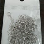 24K Gold Filled Chain Extender Gold / Silver For DIY Jewelry Making Chain Extender  L-125~L-128