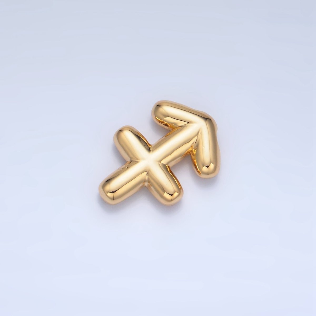 24K Gold Filled Chubby Balloon Zodiac Star Sign Pendant | A1295-A1300