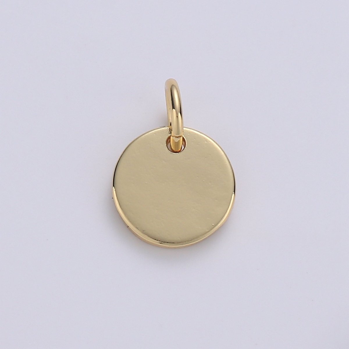 24k Gold Filled Circular charm DIY Earring Jewelry, Earring & Pendant Supply DIY Findings, Wristlet Charm, D-294-D-297