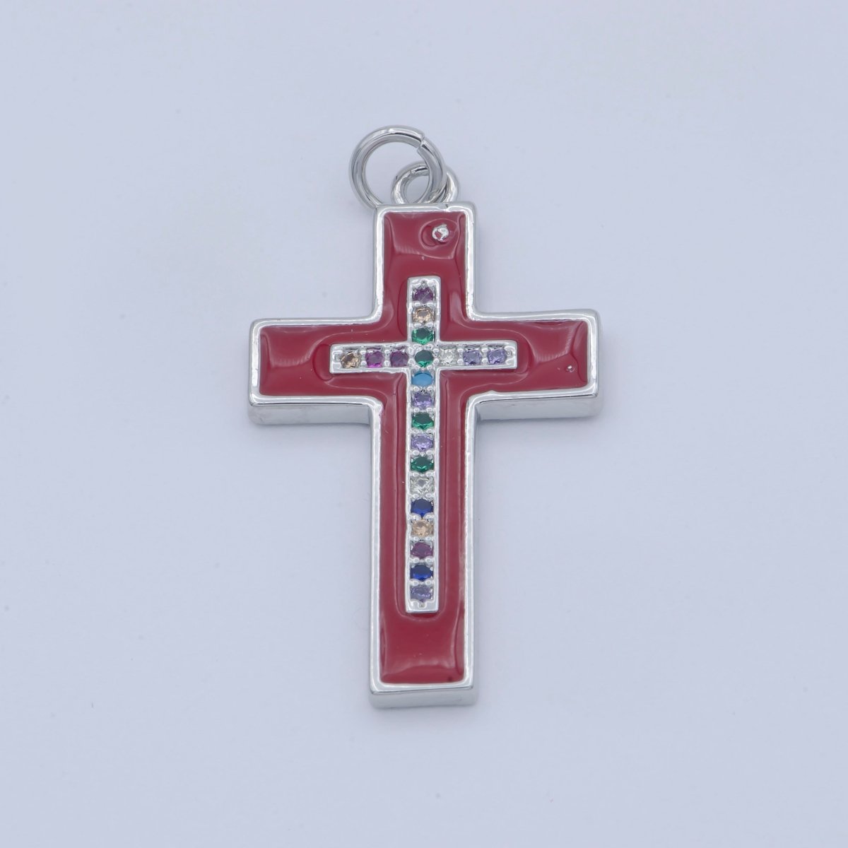 24K Gold Filled Cross Charm  E-215-E-217 E-275