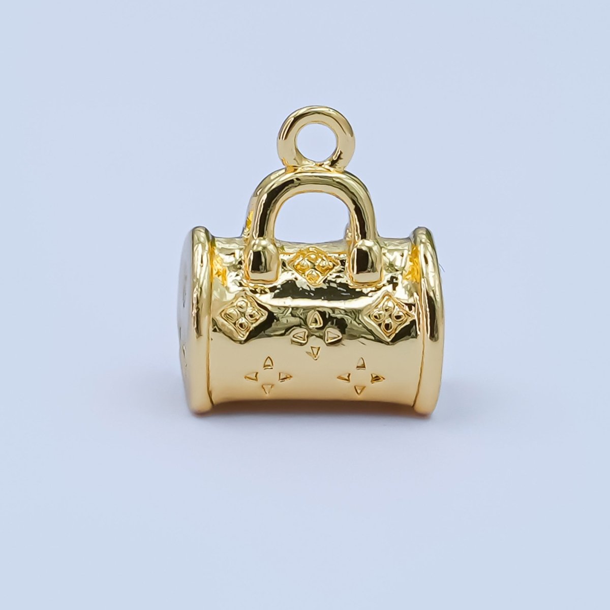 24K Gold Filled Decorated Bag Purse Mini Multidimensional Charm | N043 - DLUXCA