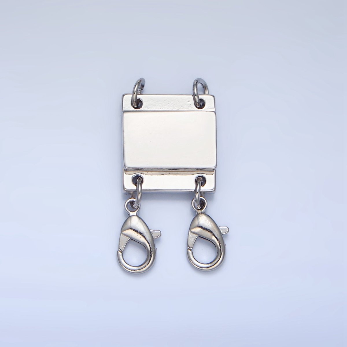 24K Gold Filled Double Magnetic Necklace Detangler Lobster Clasps Closure Findings in Gold & Silver | Z879