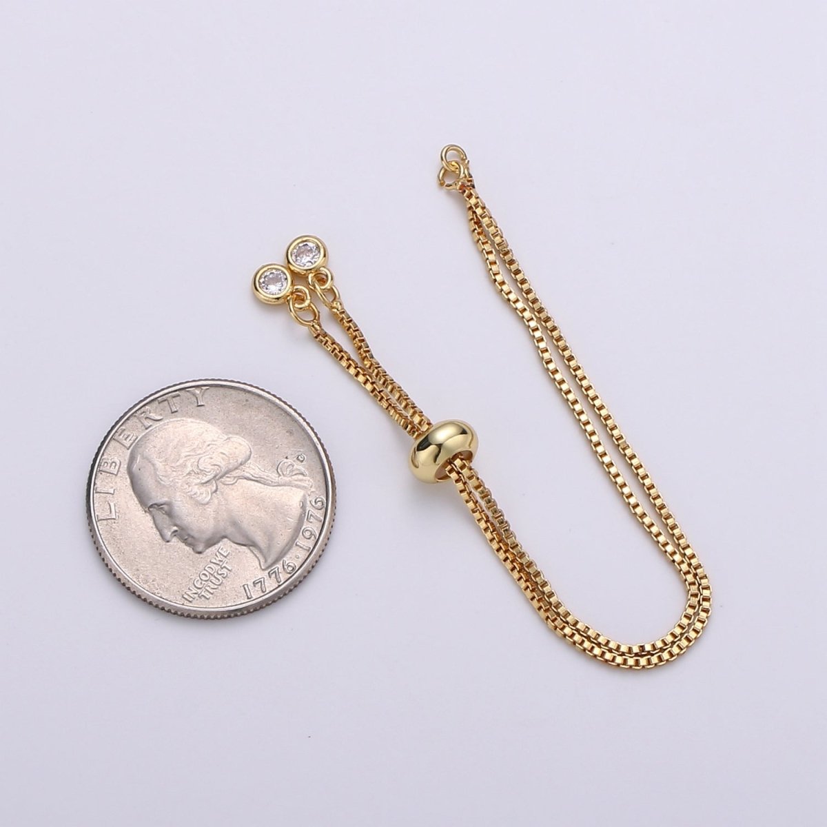 24K Gold Filled Half Finished Bracelet For DIY Jewelry Making Bracelet Making  L-145~L-147