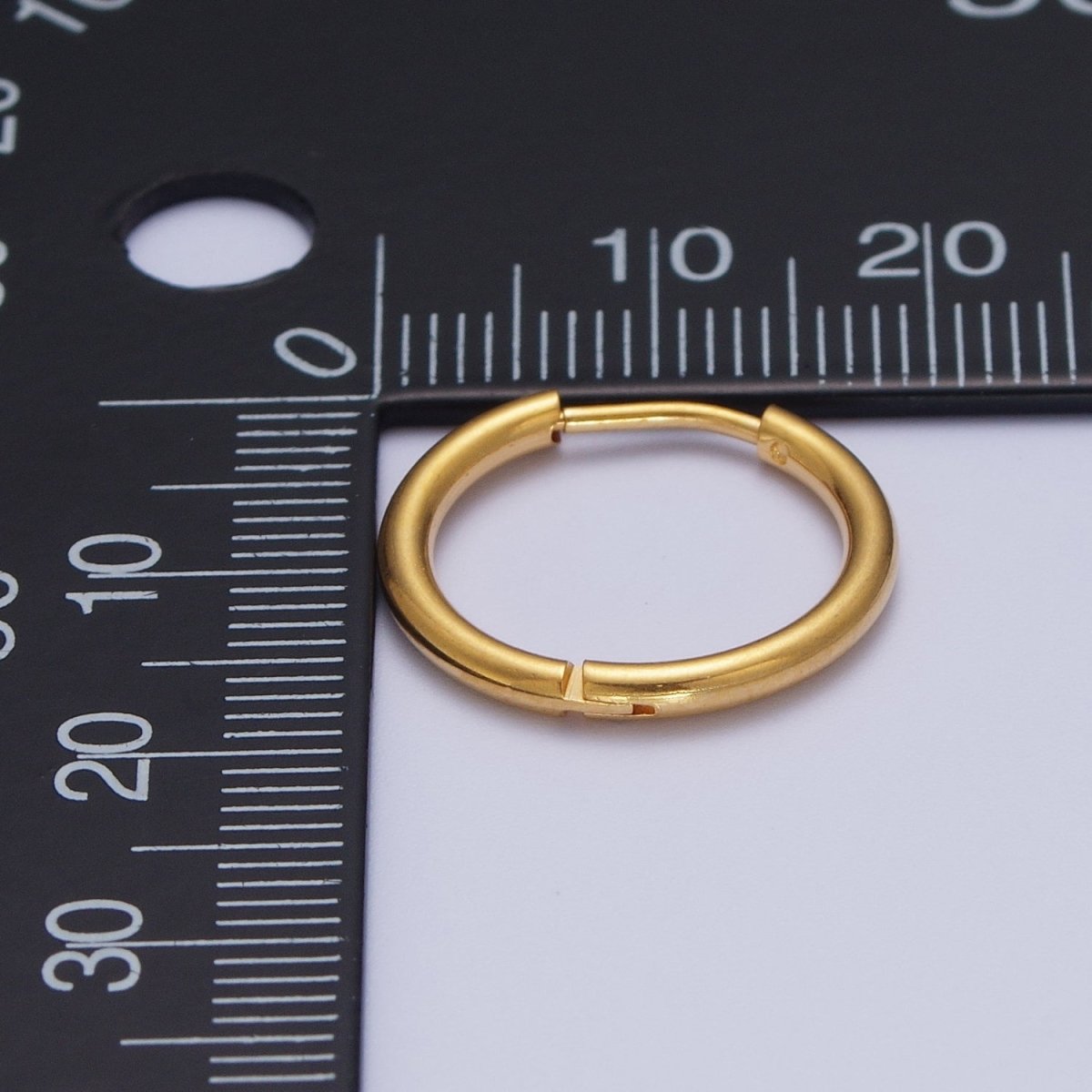 24K Gold Filled Hoop Earrings-Sleeper Earrings Hypoallergenic Earring Hoops Women Hoops Everyday Simple Hoops-Tiny Hoops P-289 P-290 P-291 P-292 P-293 P-294 P-295 P-296 P-297 P-298