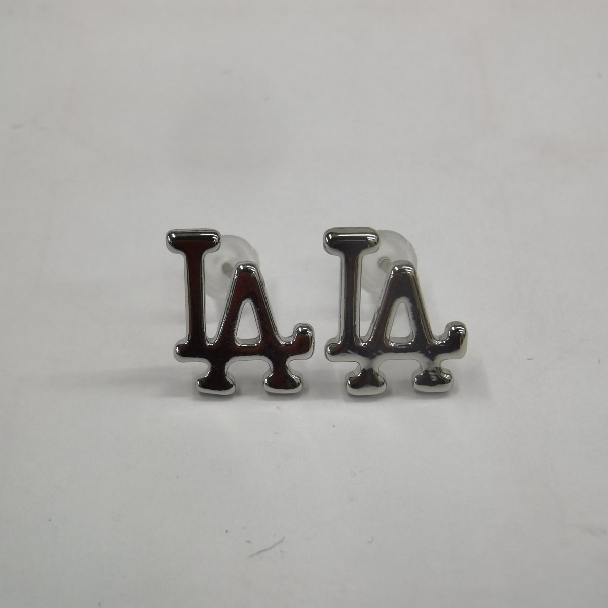 24K Gold Filled Los Angeles Stud Earrings LA Stud | AB939 - DLUXCA