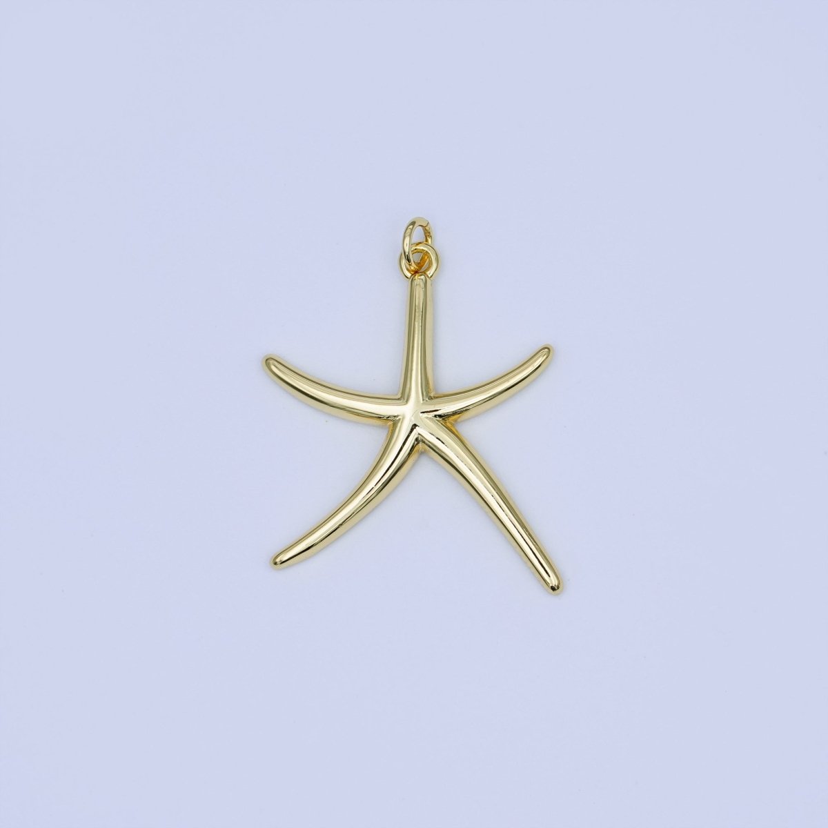 24K Gold Filled Minimalist Starfish Charm | M918 - DLUXCA