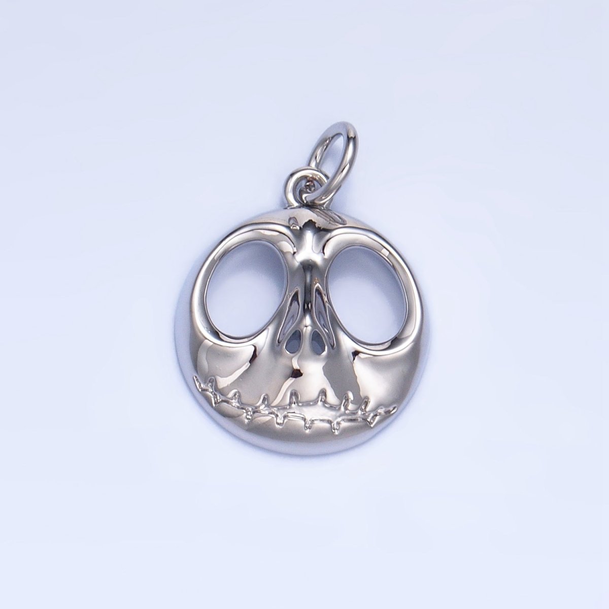 24K Gold Filled Nightmare Skeleton Charm in Gold & Silver | X926