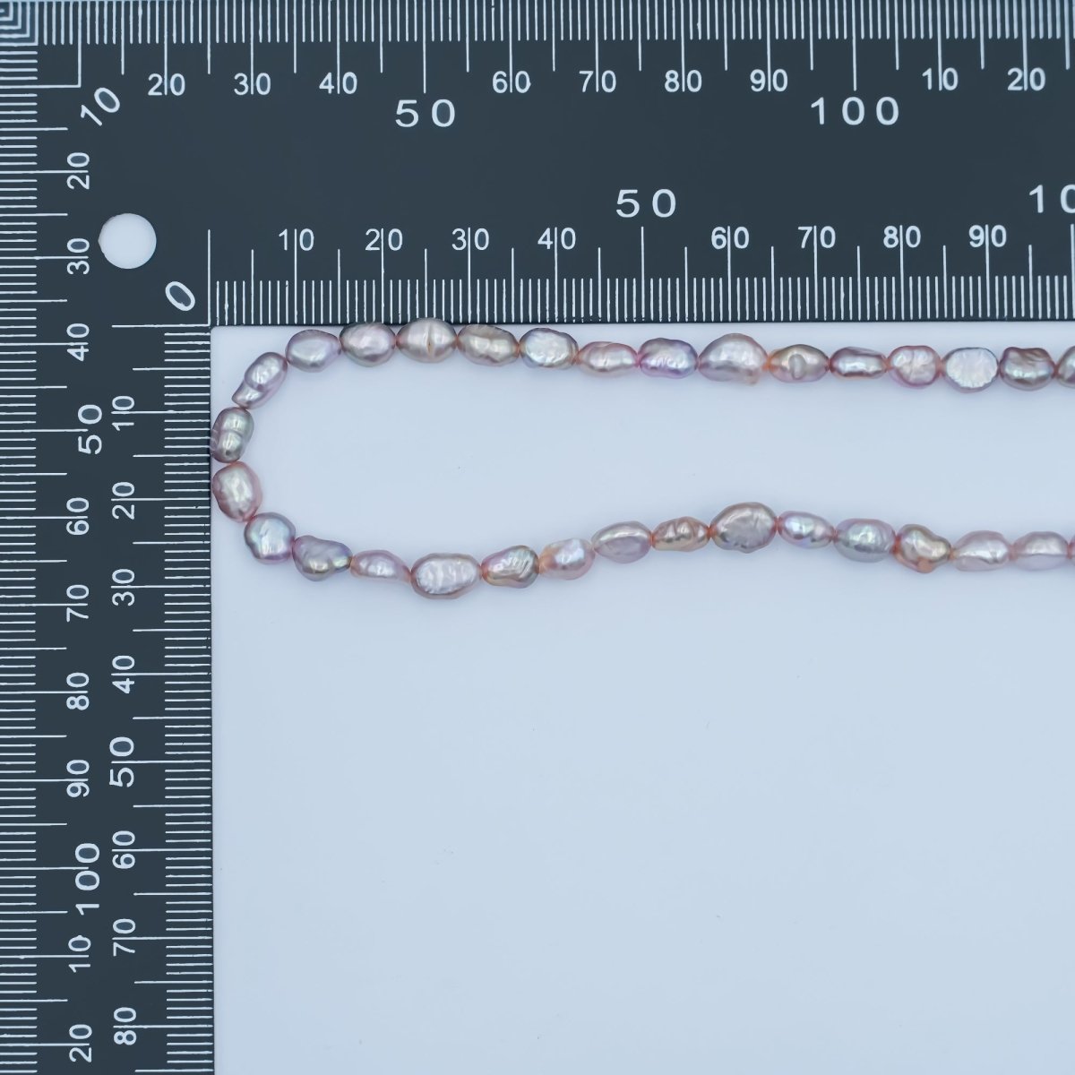 24K Gold Filled Purple Baroque Freshwater Pearl 15 Inch Necklace | WA - 3068 - DLUXCA