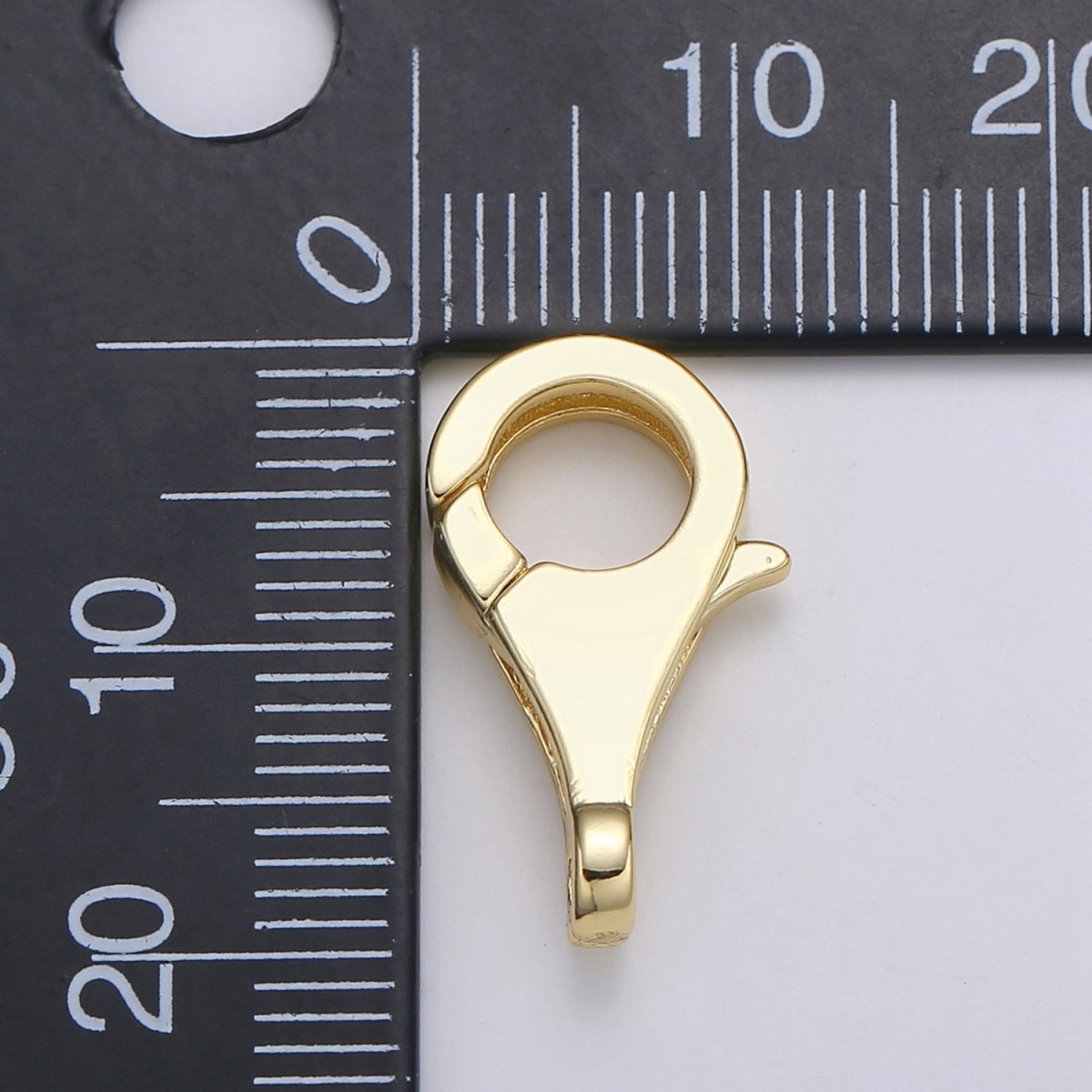 24K Gold Filled Round Lobster Clasp DIY Jewelry Making For Necklace Bracelet L-179 K-237
