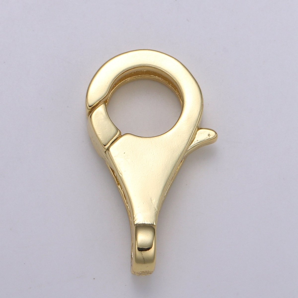 24K Gold Filled Round Lobster Clasp DIY Jewelry Making For Necklace Bracelet L-179 K-237