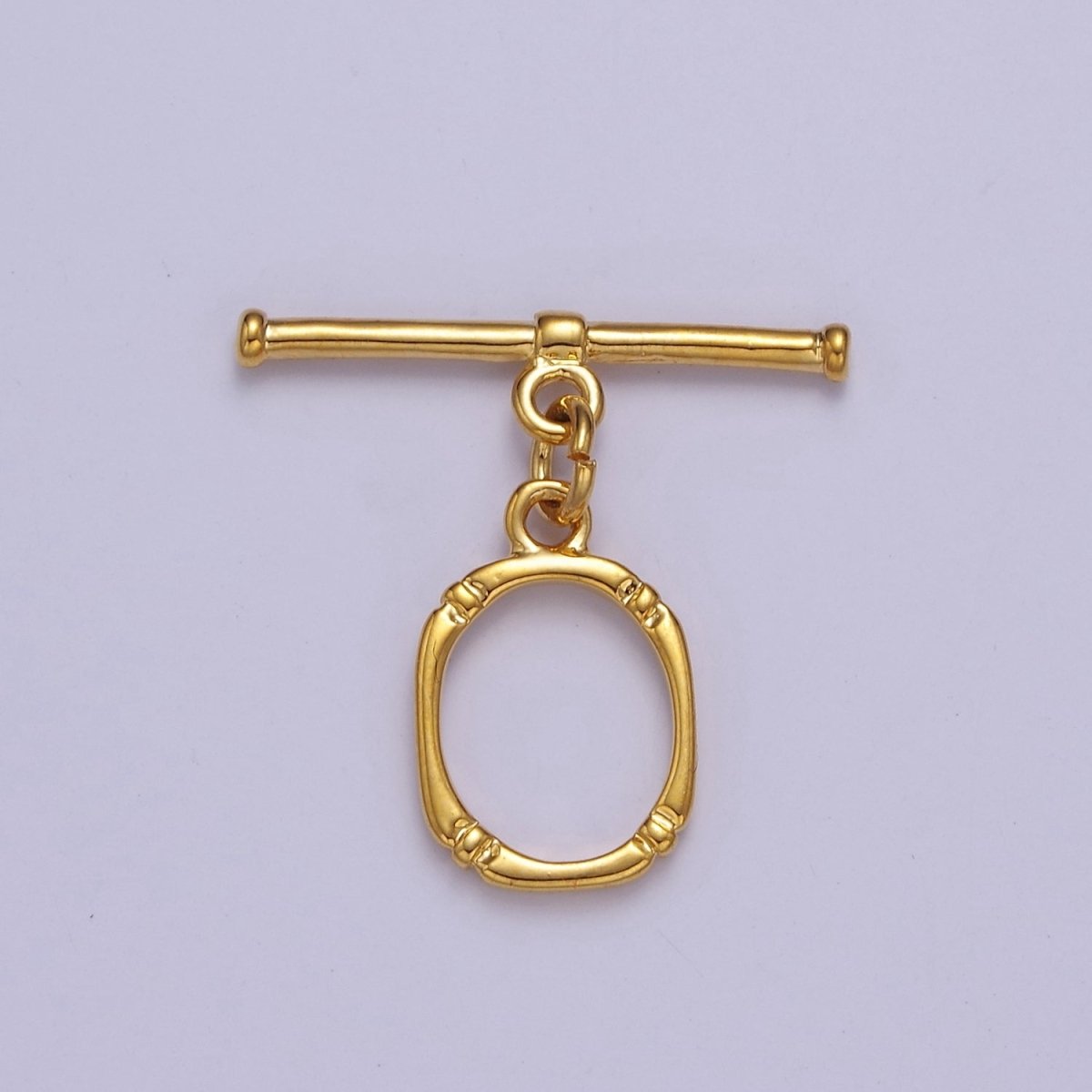 24k Gold Filled Round Oval Clasp, Jewelry Clasp OT Clasp Findings L-684 L-685 L-686