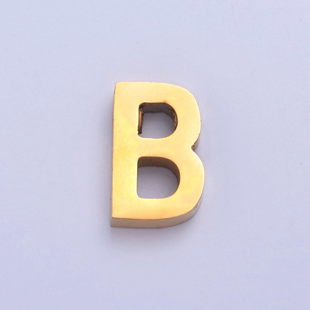 24K Gold Filled Stainless Steel Initial Alphabet For DIY Necklace Making A-A1669-A-A1681