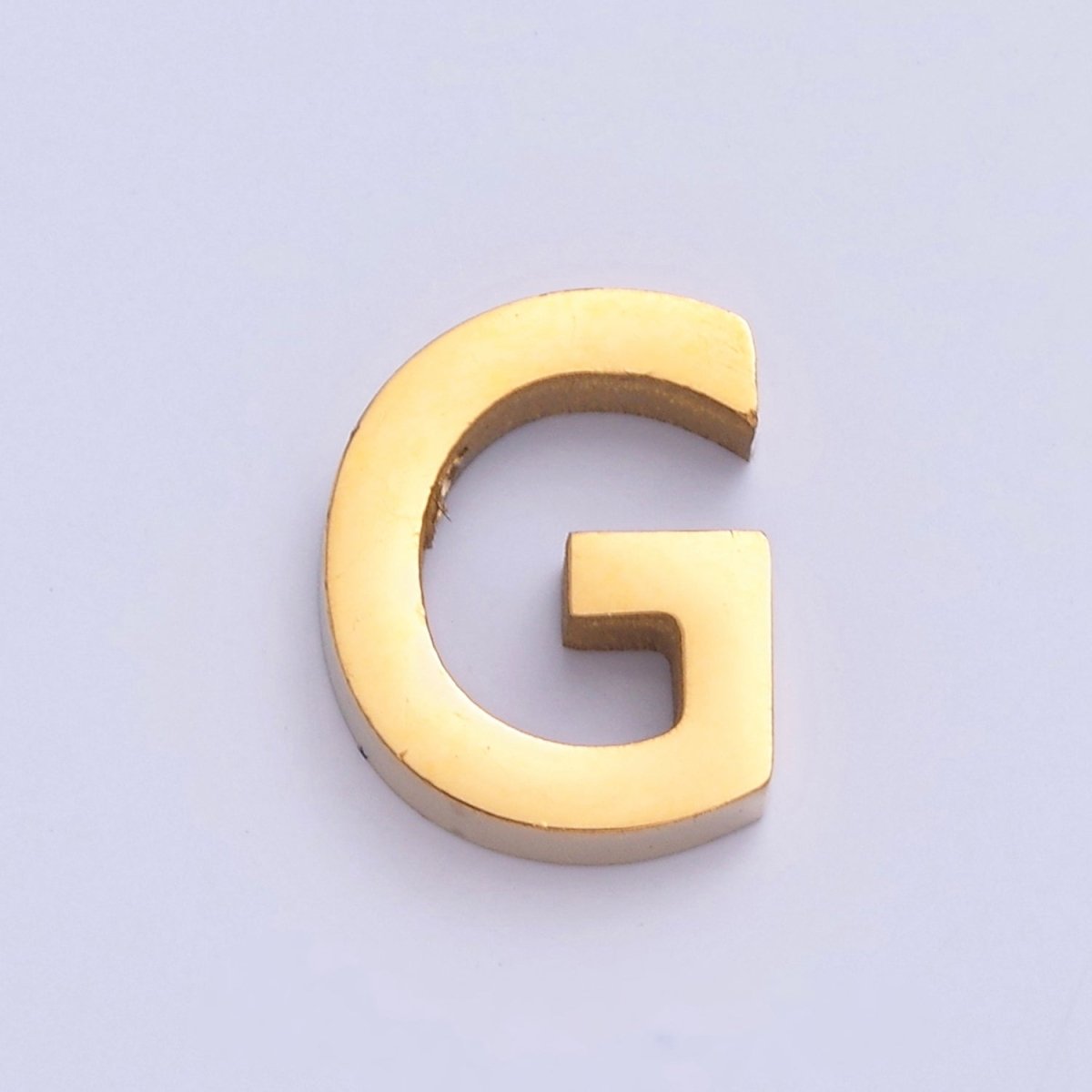 24K Gold Filled Stainless Steel Initial Alphabet For DIY Necklace Making A-A1669-A-A1681