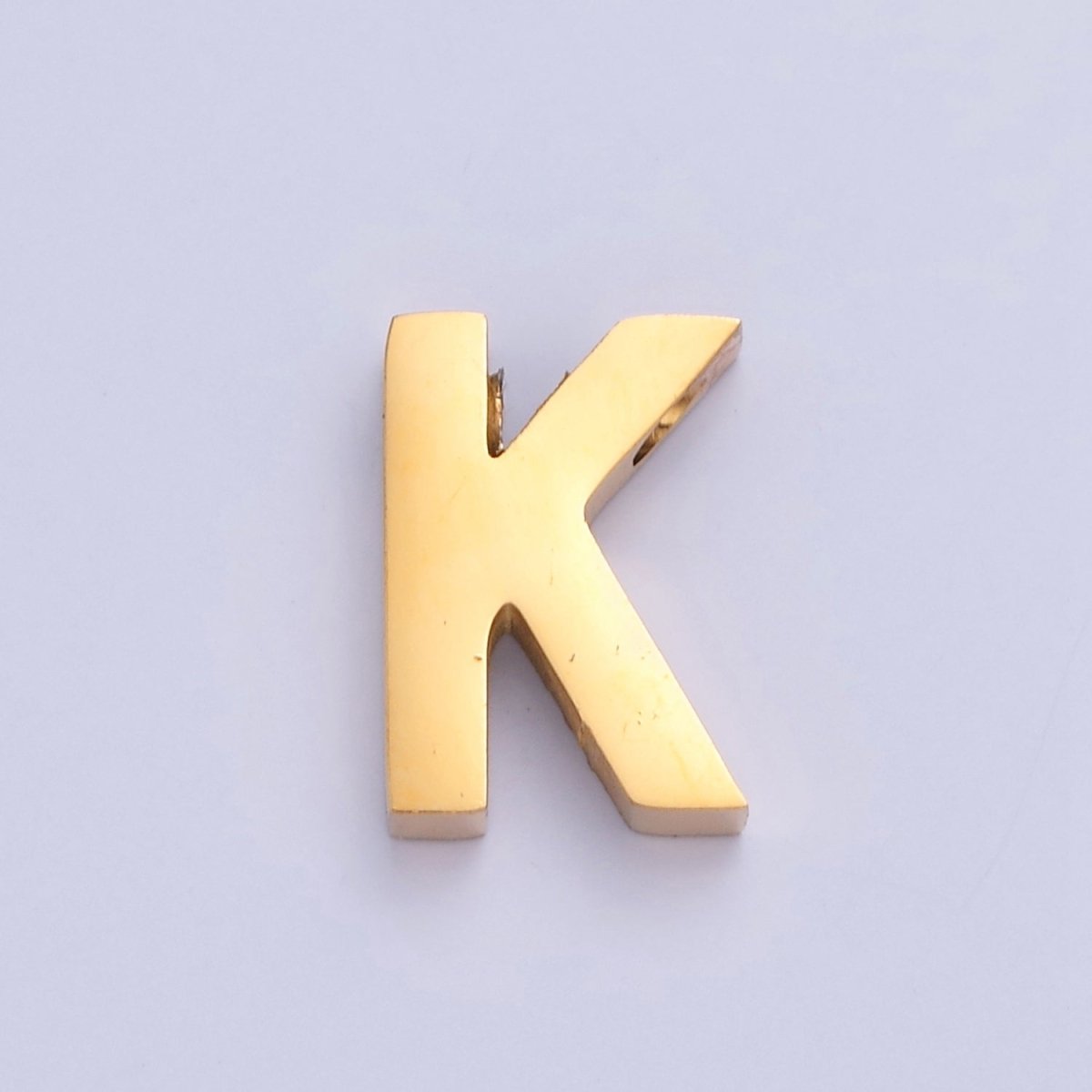 24K Gold Filled Stainless Steel Initial Alphabet For DIY Necklace Making A-A1669-A-A1681