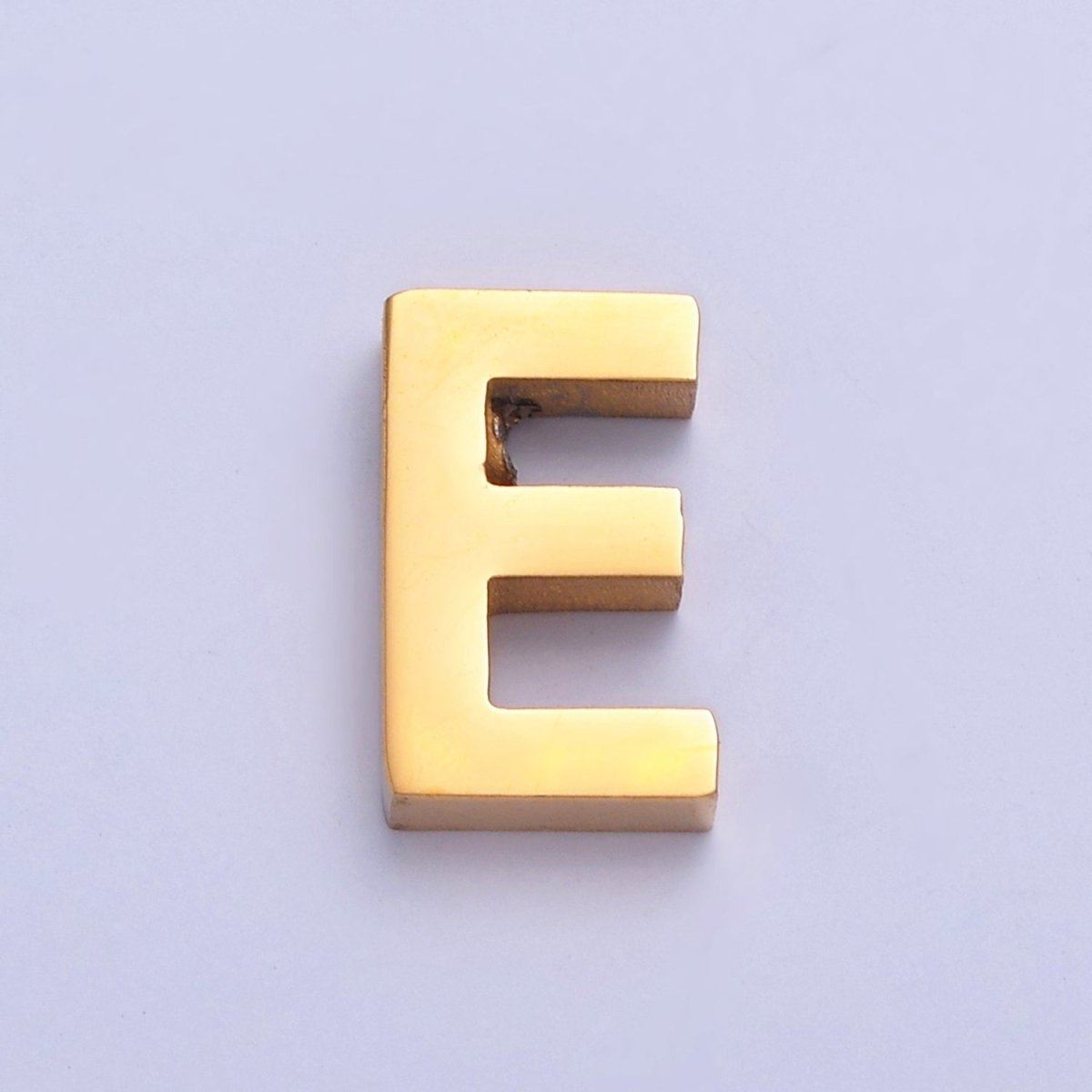 24K Gold Filled Stainless Steel Initial Alphabet For DIY Necklace Making A-A1669-A-A1681