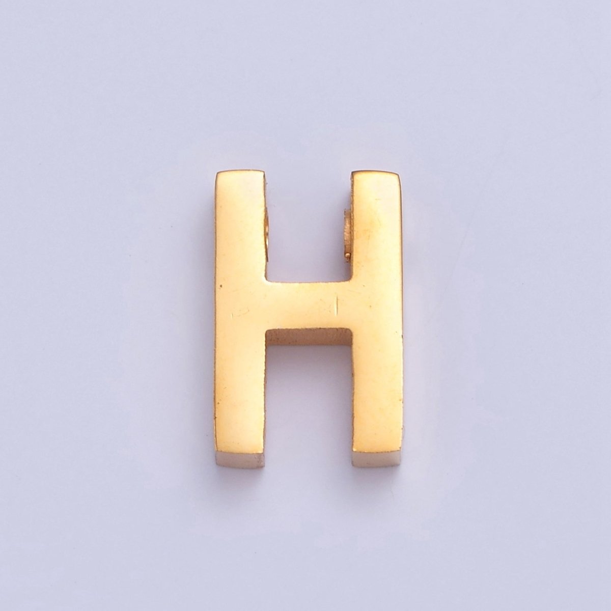 24K Gold Filled Stainless Steel Initial Alphabet For DIY Necklace Making A-A1669-A-A1681