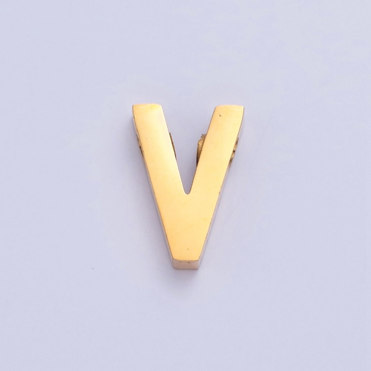 24K Gold Filled Stainless Steel Initial Alphabet For DIY Necklace Making A-A1669-A-A1681