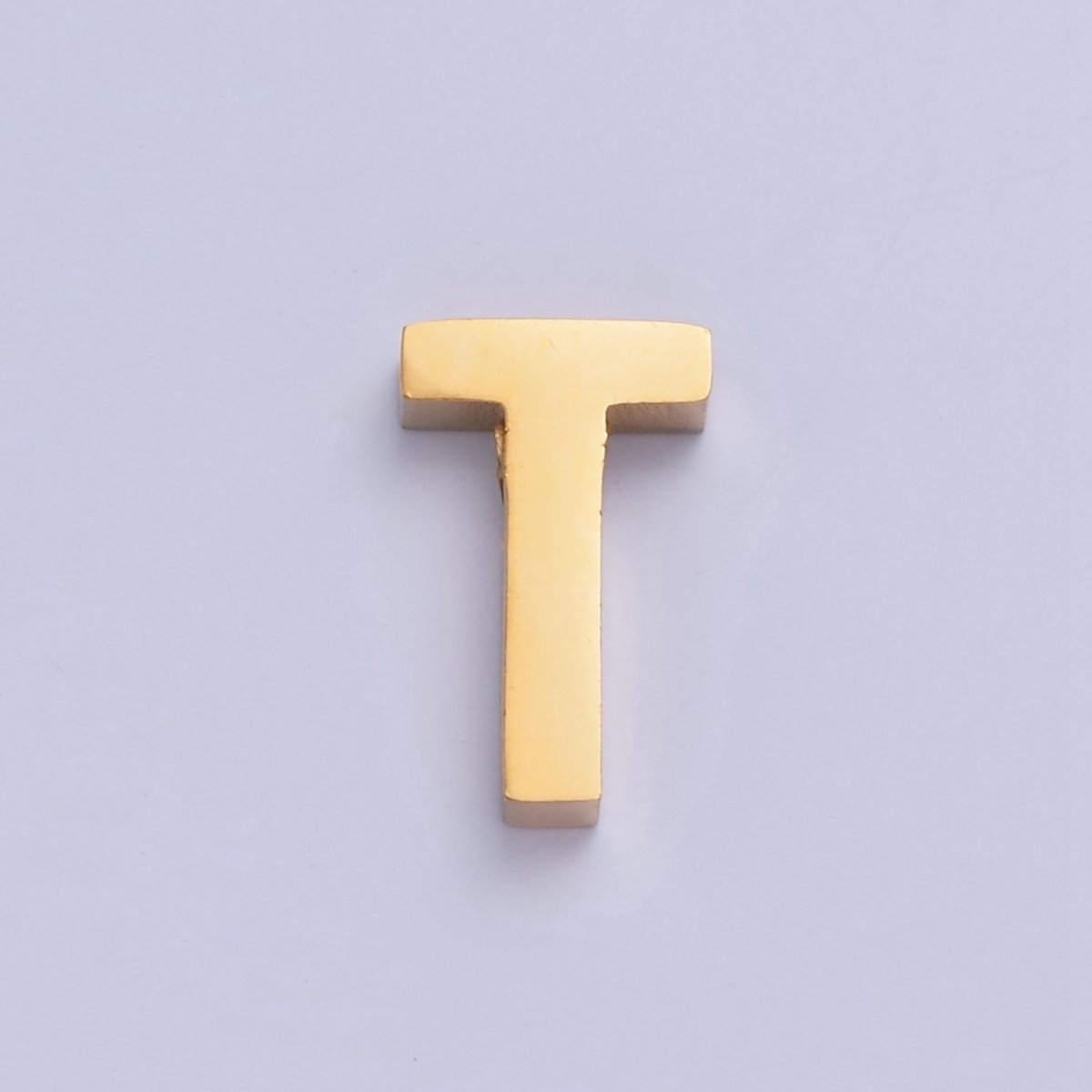 24K Gold Filled Stainless Steel Initial Alphabet For DIY Necklace Making A-A1669-A-A1681