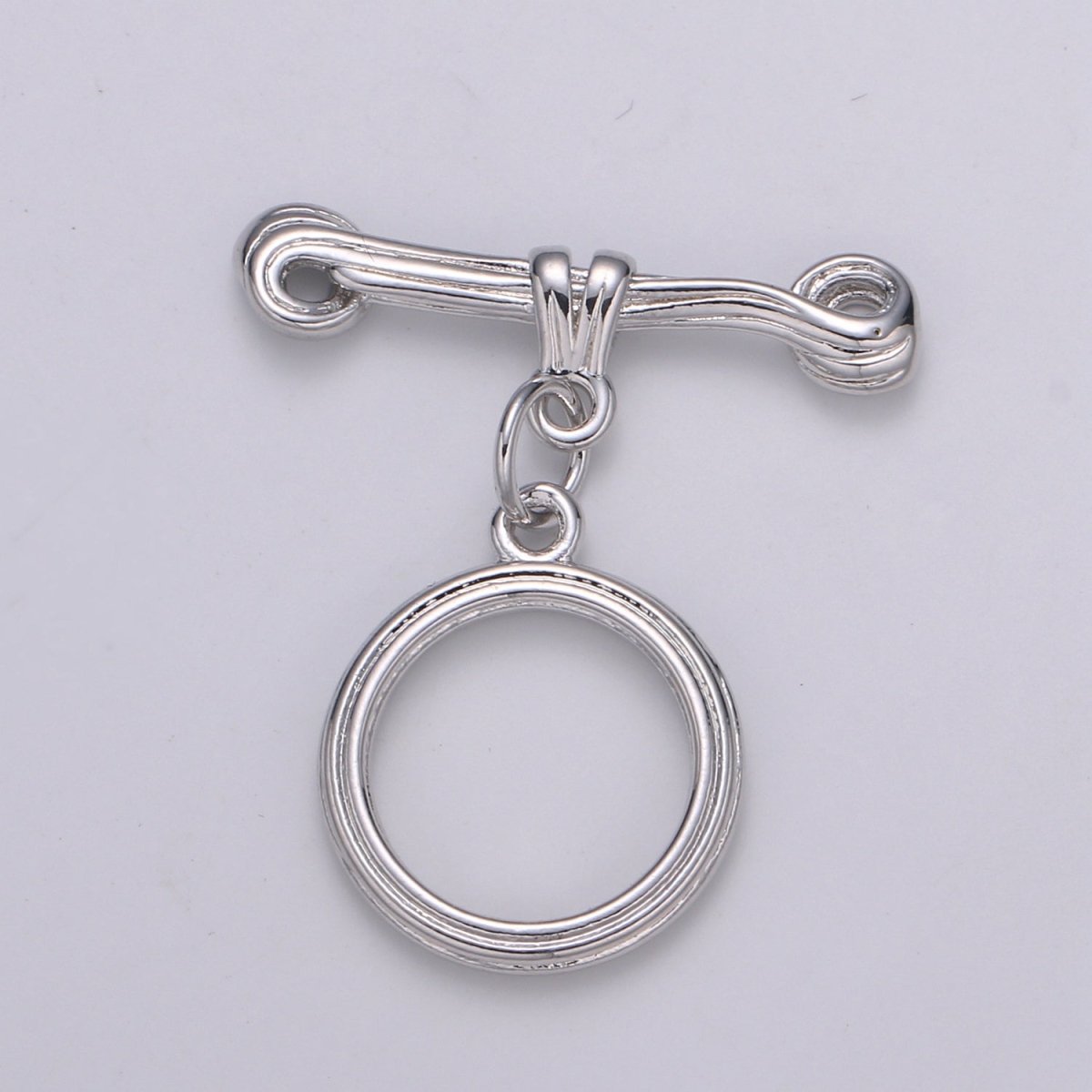 24K Gold Filled Toggle Clasp Black / Rose Gold / Gold / Silver For DIY Jewelry Making Necklace Bracelet Anklet L-217~L-220