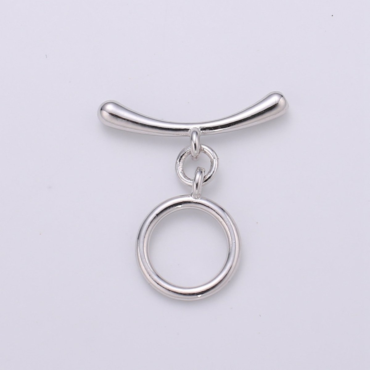24K Gold Filled Toggle Clasp Smooth Circle OT Clasp For Jewelry Making Bracelet Necklace Diy Accessories Wholesale Supply Finding L-104~L-107 L-142