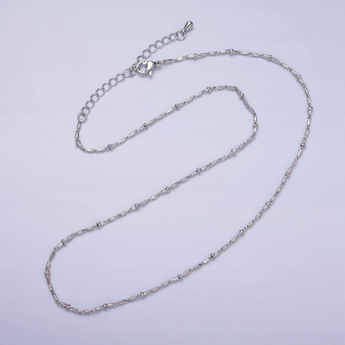 24K Gold Filled Tube Chain With Gold Beads For Wholesale Necklace Dainty Satellite Chain Jewelry Making Supplies | WA-1857 WA-1858 Clearance Pricing