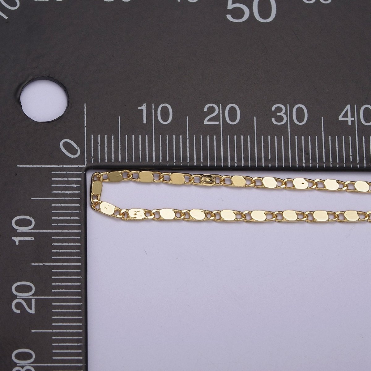 24K Gold Filled Unique Unfinished Scroll Chain, Dainty 1.5mm Width Tube Link Chain in Gold & Silver For Jewelry Making | ROLL-676, ROLL-677