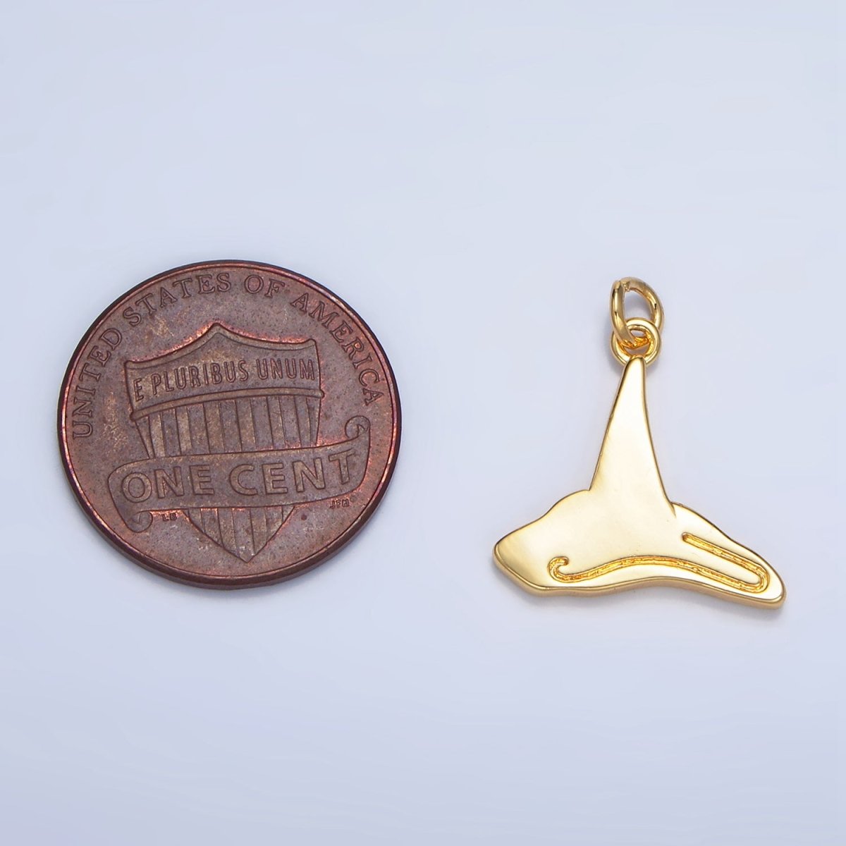 24K Gold Filled Witch Hat Holiday Charm in Gold & Silver | W015