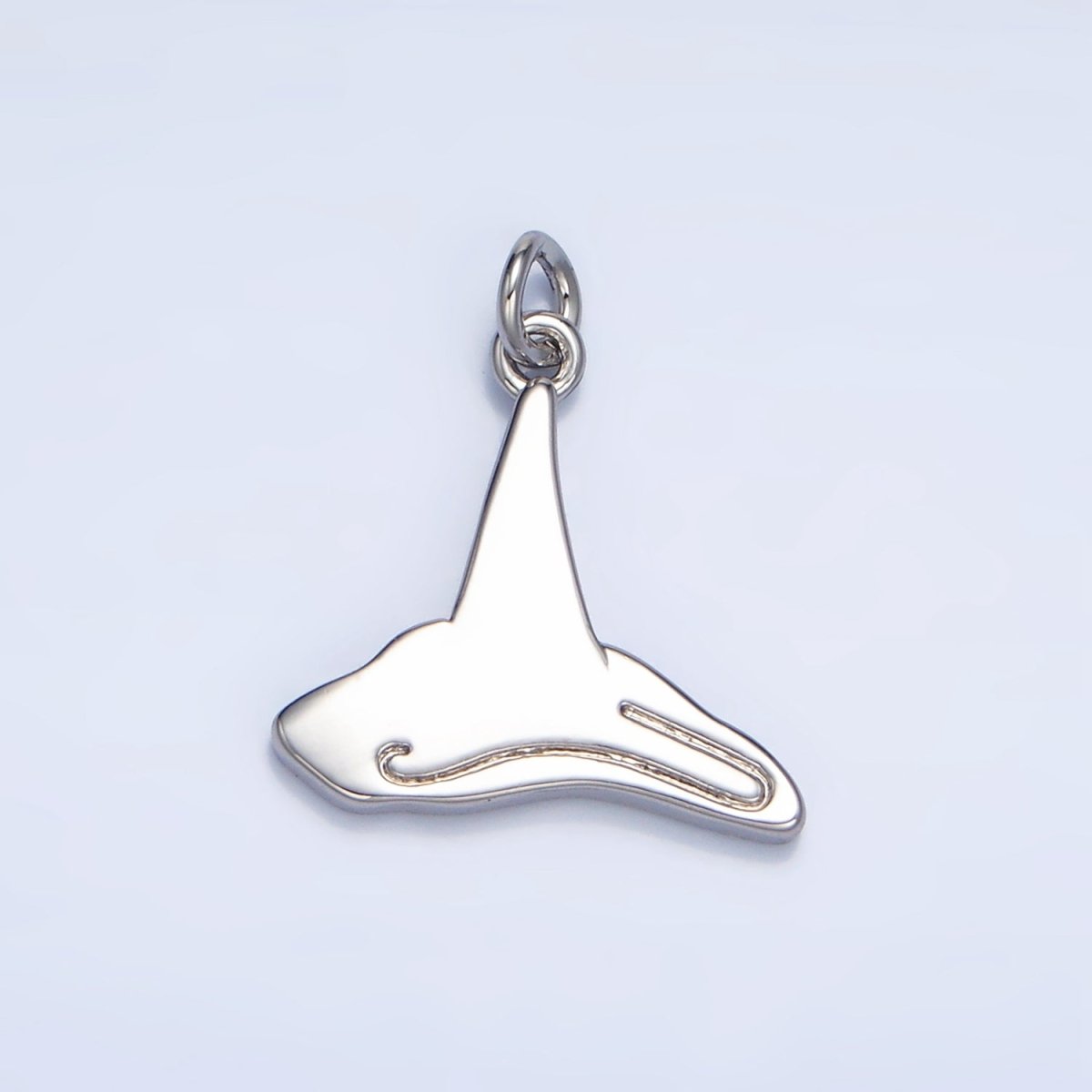 24K Gold Filled Witch Hat Holiday Charm in Gold & Silver | W015