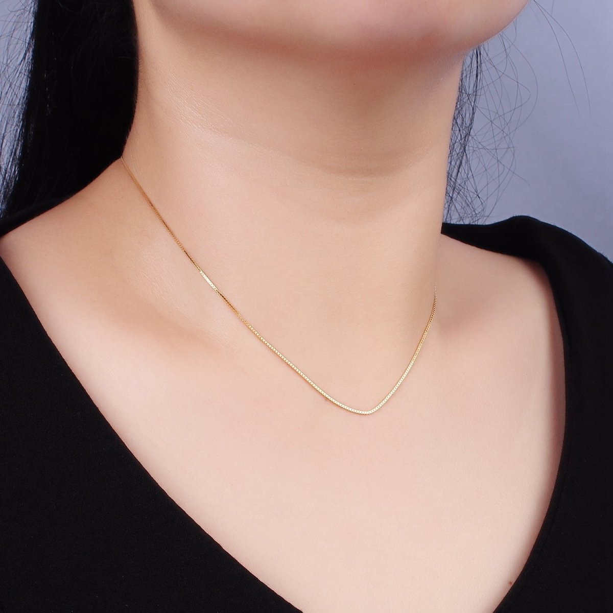 24K Gold Vermeil Necklace Curb Chain, 925 Sterling Silver Curb Necklace Chain w/ Heavy Gold Plated | WA-2151 WA-2152 Clearance Pricing